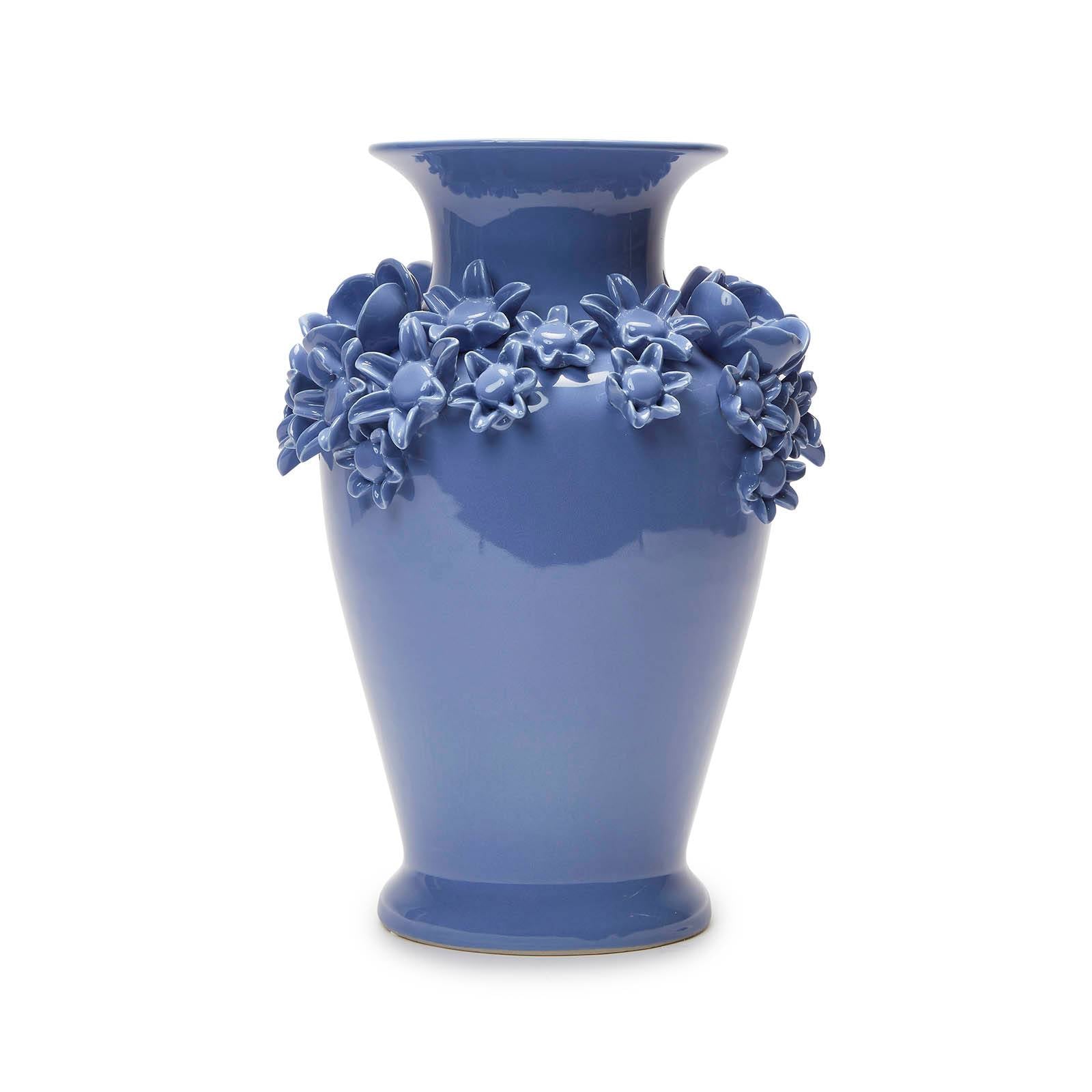FLORA FANTASIA Vase - Cornflower Blue